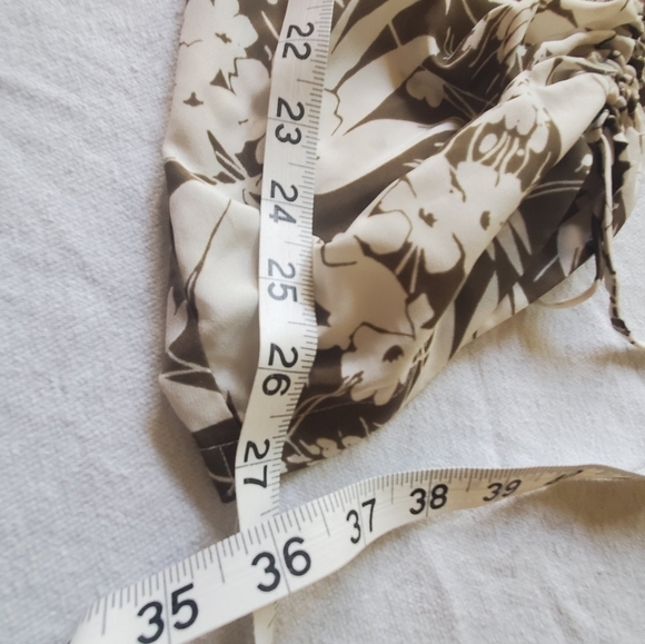 Lauren Ralph Lauren Olive Print Sleeveless Cinched Sz. 12 Jumpsuit NWT - Picture 7 of 16